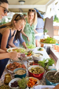 Hosting a summer party doesn’t always have to be an expensive affair. If you know the right way to go about <a href="http://www.treehugger.com/green-home/9-tips-zero-waste-entertaining-summer.html">your summer party</a>, you’ll be able to impress friends and family without spending a fortune.

Here are some tips that you could put to good use.

<strong>Cut down on Your Guest List</strong>

You certainly don't need to invite all your colleagues, everyone in your neighborhood, or that distant cousin you don't speak to often to your party if you're on a budget. Invite only your close friends and relatives, and colleagues you interact with often.

You would rather have a few guests over and treat them to the best food and drinks that you can afford than invite a lot of people and save on food-related costs.

<strong>Say No to Expensive Invitation Cards</strong>

You will be tempted to buy fancy invitations cards to send out to your guests. But fancy cards often cost a fortune and you don't want to waste money on them. So remain firm and steer clear of them.

If all your guests are net-savvy, just send them a formal e-mail invite. You can also use free online services to send an e-invite to your guests. Do make sure that your guests don't mind being invited this way.

If you feel you need to show some respect while inviting your guests, you should consider mailing them an invite. Again, don't go for anything expensive; you can easily design your own invites and print them at home. Opt for printing invites on postcards. This way, you'll save money on postage.

<strong>Shop before You Decide the Menu</strong>

This is especially important if you'll be doing most of the cooking. It's easy to go overboard on the menu because obviously, you want the best for your guests. But if you plan the menu beforehand, you might end up purchasing several off-season items.

To save a bit, be conscious while shopping and only pick seasonal items as they'll be cheaper than other produce. Additionally, buying seasonal produce means buying fresh. Out of season produce will most certainly have been brought to the store from somewhere else so you won't be able to tell how fresh it is.

Once you have the basic items you need to cook fantastic meals, you can go ahead and plan your menu in detail. If you need anything extra, a second trip to the supermarket won't hurt. If you can't find enough of fresh seasonal produce, go for canned and frozen foods.

While on your first shopping spree, be sure to buy only those items that you normally purchase to cook meals. You don't want to stock up on items that you don't know how to use.

<strong>Don't Be Shy to Ask</strong>

When you invite guests over to your place, more often than not, you'll be asked, "Should I get something?" If you're close to the people you're inviting over, you needn't be shy; ask them to get whatever you feel is necessary.

Perhaps you want a few of them to get a 6-pack of beer or cold drinks each, or all of them to come with a bottle of their favorite wine. It's also okay to ask them to bring their own meat if you're hosting a BBQ party, and if you know for sure that asking them to do so won't be awkward.

<strong>Be Smart</strong>

If you want to serve the best on a budget, you’ll have to go about things smartly. Alcohol can up your bill significantly. If you’re not one to ask your guests to come armed with a bottle or pack each, you needn’t fret.

Serve a limited number (read one) of <a href="http://food.allwomenstalk.com/budget-friendly-cocktails-for-a-great-summer-party">signature cocktails</a> at the party. If you must have an open bar, stock up on beer and a couple of good wines.

Meat can also take your bill to new heights. But you don’t have to do away with the BBQ plan just because you don’t want to ask your guests to bring their own meat. All you need to do is go for cheaper cuts of meat. If that doesn’t appeal to you, go for the best cuts, but grill kabobs instead of steaks, and skewer veggies and fruits in between chunks of meat. Doing so will mean you’ll have to serve lesser meat. What’s more, the kabobs will be a hit for sure!

You could also go for ground beef. Grilling beef patties is just as fun and surely no one can say no to a burger! Set up a burger station complete with sauces and relish so that guests can help themselves. You could also just pick up hotdogs and grill them to perfection. A taco station can be a good idea too.

<strong>Spruce up the House</strong>

If you’re having guests over, it goes without saying that your house needs to look great. Before you start putting up lights and various decorations, make sure you tidy up your house. Of course, you don’t need to get a new carpet, or a new pair of curtains! Simply ensuring everything is clean will do the trick. Do polish your silverware and wood furniture well. <a href="http://freebies.org/">Sign up for freebies</a> so you don’t have to spend money on them.

Avoid buying expensive decorations; you can use inexpensive items like balloons and streamers to deck up your house in various ways.

<strong>Conclusion</strong>

If you have been putting off inviting loved ones over to your place, now you don’t! With these tips in mind, you’ll be all set to entertain within your budget. party