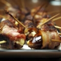 Bacon Wrapped Dates Stuffed with Blue Cheese party